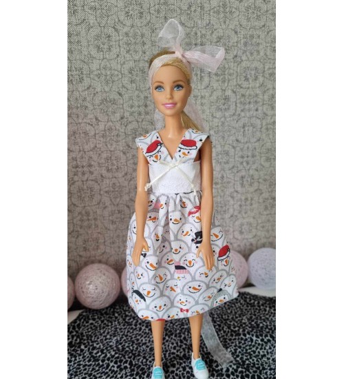 Barbie kleit "Lumememmed"