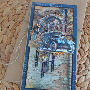 Stiilne õnnitluskaart ümbrikuga "Ajatu aeg"