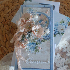 Romanticly themed card in a box