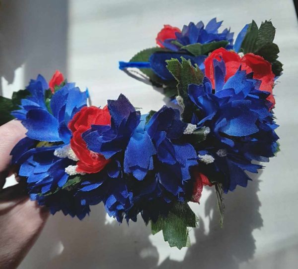 Headband with flowers - Image 2
