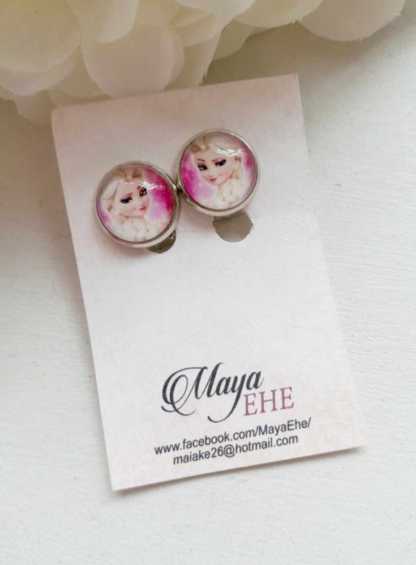 Clips earrings "Elsa"