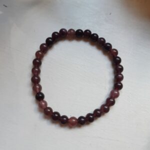 Bracelet with granate