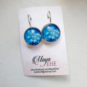 Klaaskamee kõrvarõngad "Meelespeadd"