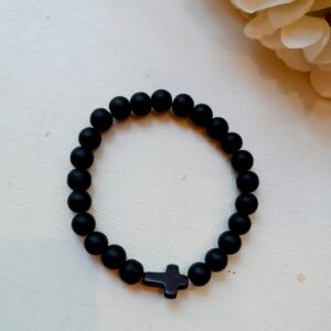 Bracelet with onyx