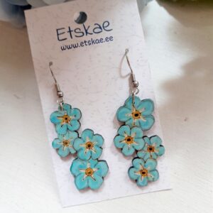 Hand painted earrings