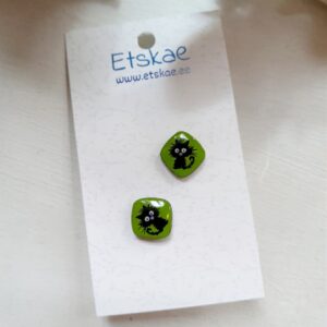 Hand painted earrings
