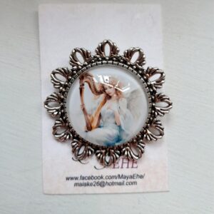 Kauni klaaskameega pross "Ingel"