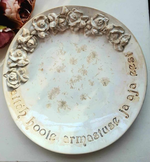 Ceramic platter