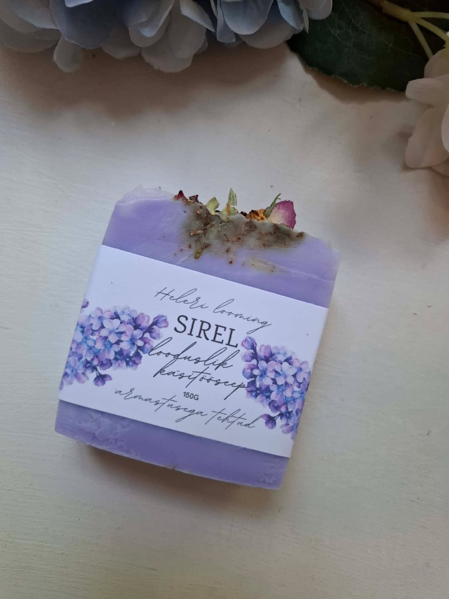 Looduslik käsitööseep "Sirel"