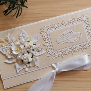 Congratulation card with a money pocket.