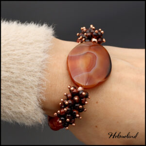 Amazing bracelet with different crystals