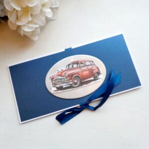 Congradulation card with money pocket