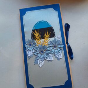 Congradulation card with chocolate pocket