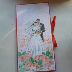 Congradulation card with chocolate pocket
