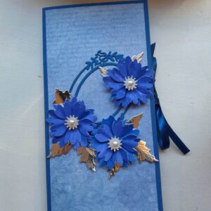 Congradulation card with chocolate pocket
