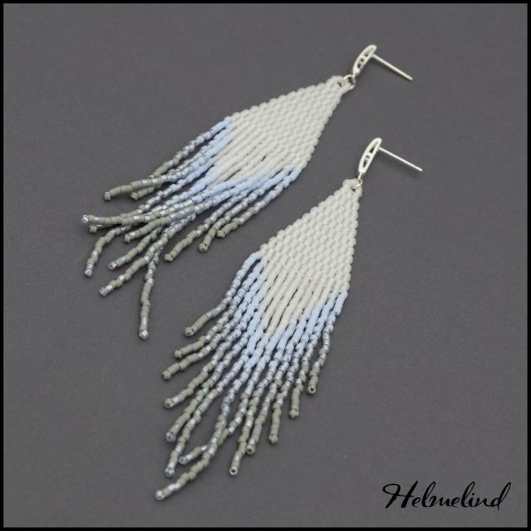 Amazing earrings with different crystals