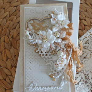 Õnnitluskaart karbis "Armastuse meloodia", ümbrikuga raha jaoks