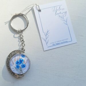 Kaunis võtmehoidja "Rukkililled"