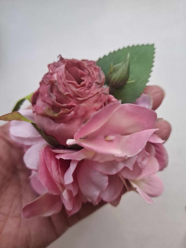 Hair pin with flowers - Image 2