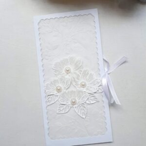 Congratulation card with money pocket