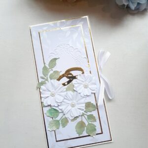 Congratulation card with money pocket