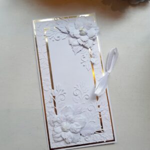 Congratulation card with money pocket