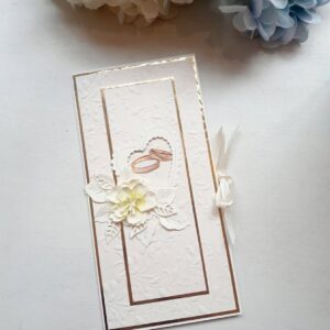 Congratulation card with money pocket