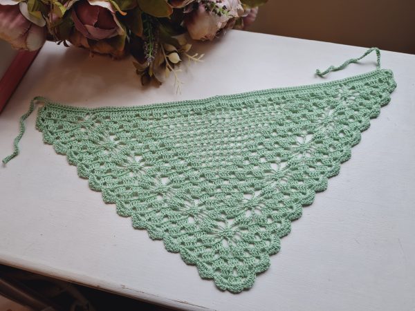 Heegeldatu pearätik, roheline 48cm - Image 2