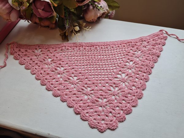 Heegeldatu pearätik, roosa (48cm) - Image 2
