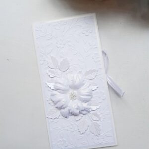 Congratulation card with money pocket