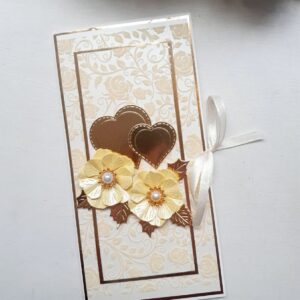 Congratulation card with money pocket