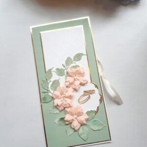 Congratulation card with money pocket