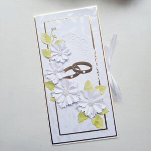 Congratulation card with money pocket