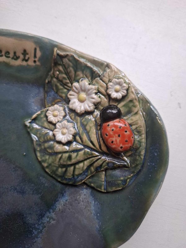 Handcrafted ceramic plate - Image 4