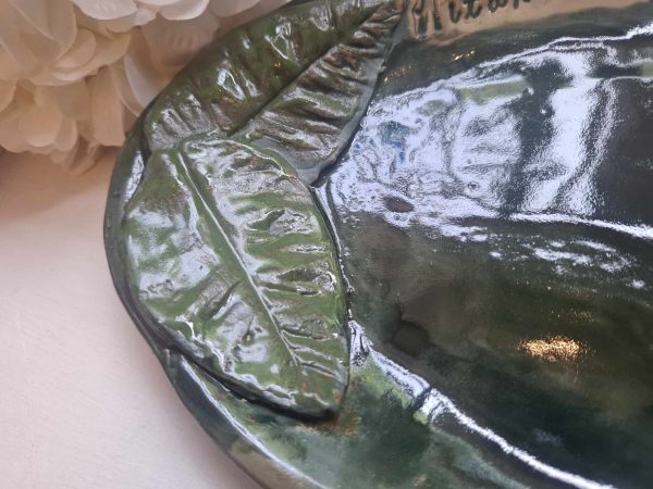 Handcrafted ceramic plate - Image 4