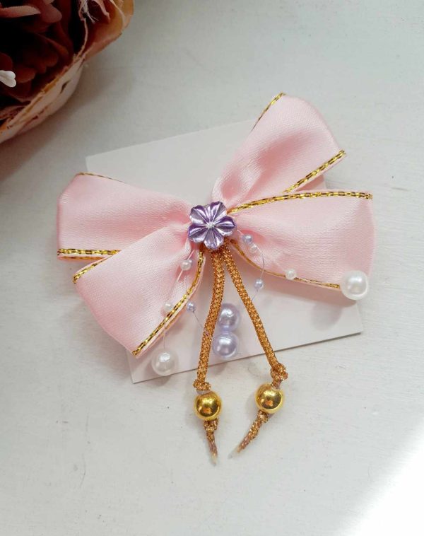 Kaunis juuksekumm "Pidulik lipsuke"