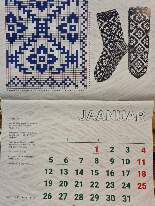 2026.aasta Sokikalender seinale - Image 2