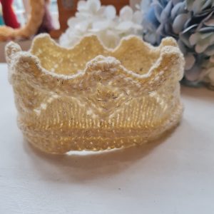 Kootud armas kroon beebile, 6-12k