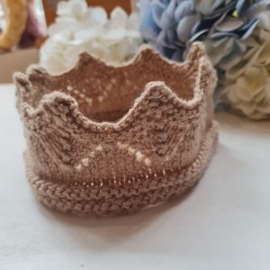 Kootud armas kroon beebile, 6-12k