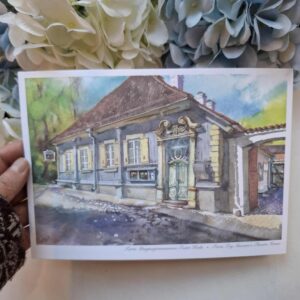 Postcard " Tartyu Toy Museum´s Theathre House"