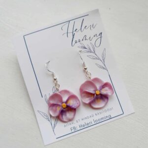 Käsitsi meisterdatud kõrvarõngad "Võõrasemad"