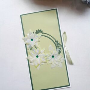 Congratulation card with money pocket