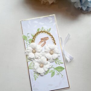 Congratulation card with money pocket