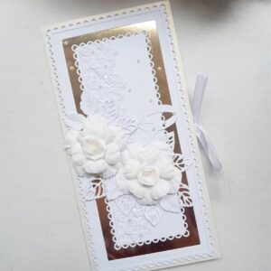 Congratulation card with money pocket