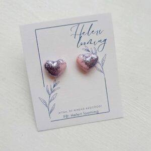 Kõrvarõngad "Pisikesed sädelevad südamed"