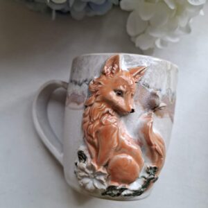 Vahva keraamiline kruus "Majesteetlik rebane"