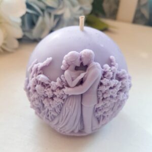 Sojavahast küünal "Armastajad"