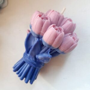 Sojavahast küünal "Tulbikimp"