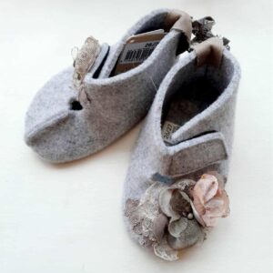 Romantic children's slippers, nr 26 - 27