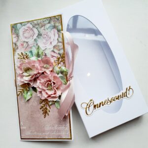 Card with a money pocket